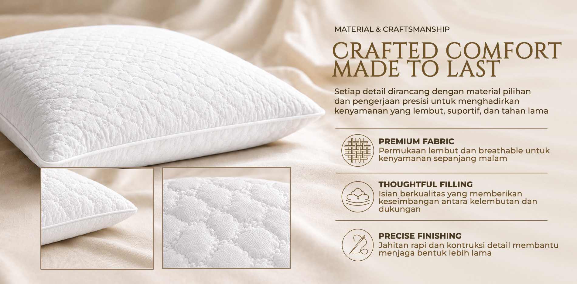 MATERIAL & CRAFTMANSHIP